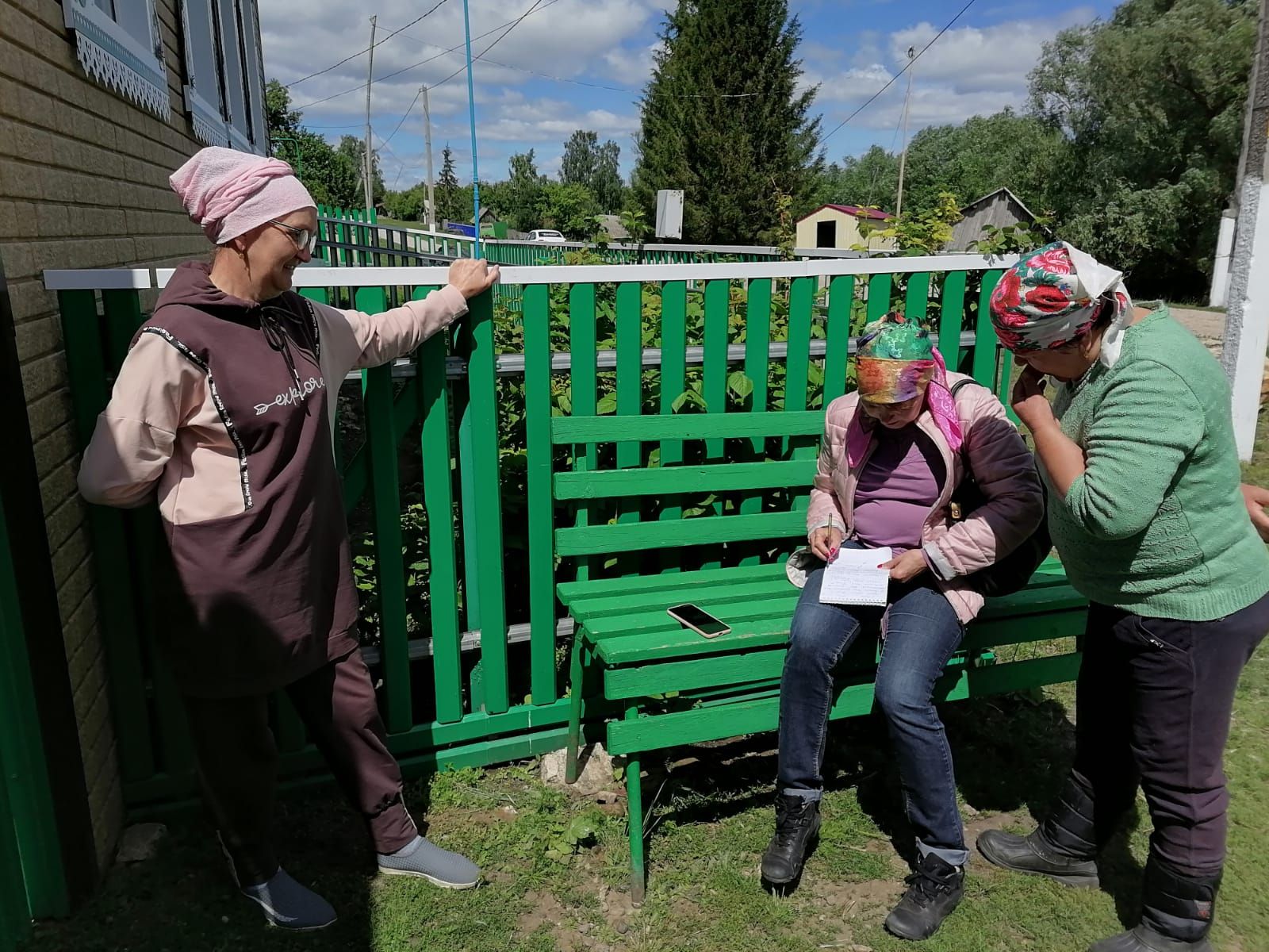 Рейд по подписке прошел в сёлах Большие Атряси и Малые Атряси