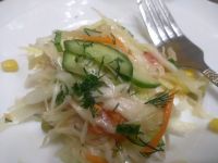 Тетюшанка делится рецептом приготовления салата «Ввитаминный»