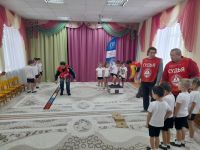 Воспитанники детсада «Березка» сдавали нормы ГТО