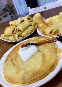 Советуем приготовить: тонкие блинчики