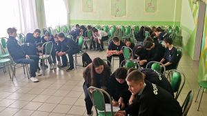 Прошла первая игра в рамках квиз чемпионата «Лига знаний» для молодёжи Тетюшского района