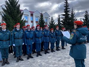 Состоялась торжественная клятва курсантов в Тетюшах