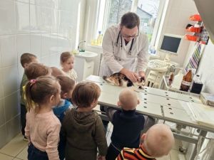 Тетюшские дошкольники побывали на экскурсии в ветклинике