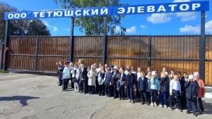 Второклассники Тетюшской СОШ №1 побывали на экскурсии в ООО „Тетюшский элеватор“