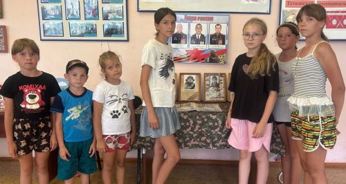 В селе Монастырское провели литературно‑патриотический час