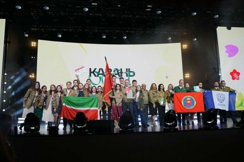 Татарстанские студотряды являются лучшими в России