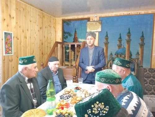 Түбән Тархан авылы мәчетендә Коръән ашы уздырылган