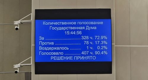 Госдума утвердила проект федерального бюджета во втором чтении