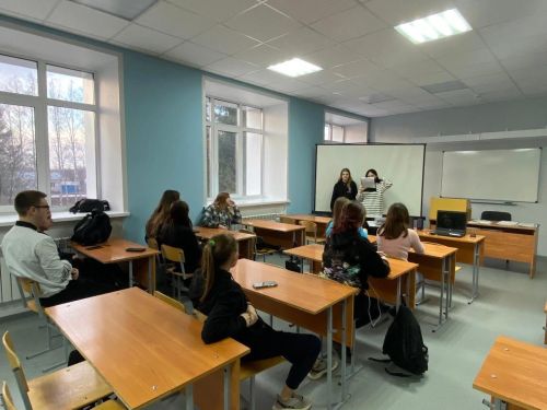 С тетюшскими студентами провели беседу «Здоровье - это жизнь»
