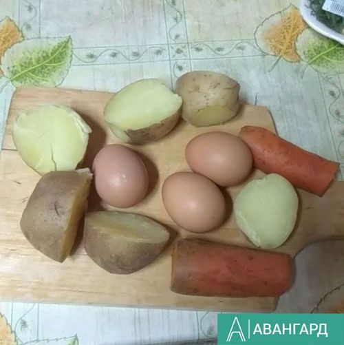 Кабыклы бәрәңге пешеп чыгуга аны салкын суга салсаң, кабыгы җиңел әрчеләчәк