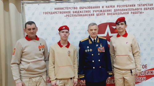 Начальник штаба «ЮНАРМИЯ» Тетюшского района награжден Благодарственным письмом