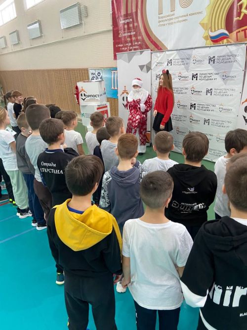 В Тетюшах провели квест-игру «Новогодние старты»