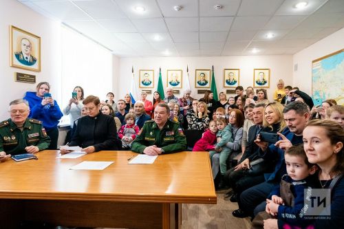 В Военном комиссариате РТ для мобилизованных и их семей провели телемост