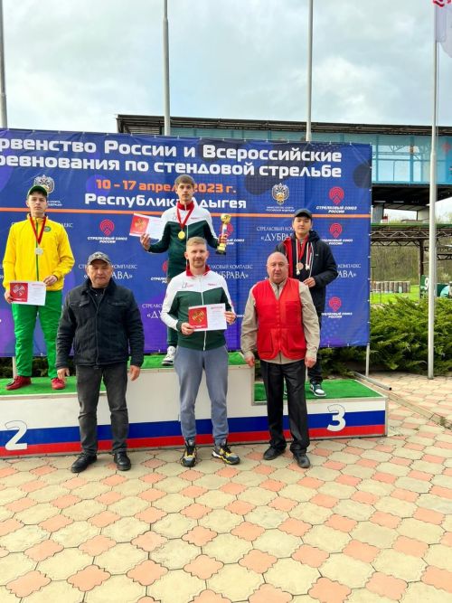 Тетюшский стрелок завоевал золото в трапе среди юниоров