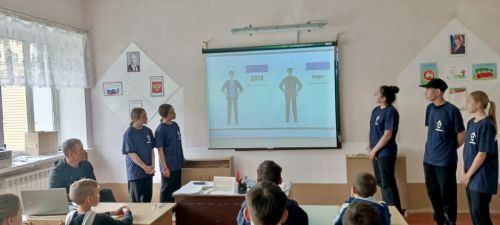 С большешемякинскими учащимися провели беседу по вопросам противодействия идеологии терроризма