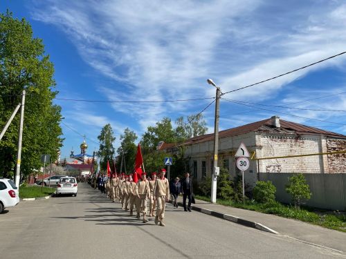 В Тетюшах состоялся автопробег, приуроченный к 78-летию Победы