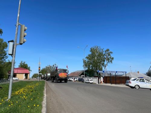 В Тетюшах состоялся автопробег, приуроченный к 78-летию Победы
