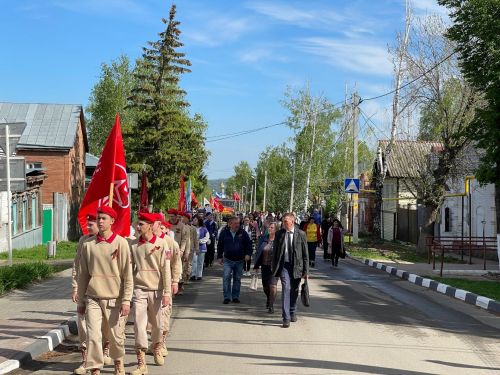 В Тетюшах состоялся автопробег, приуроченный к 78-летию Победы