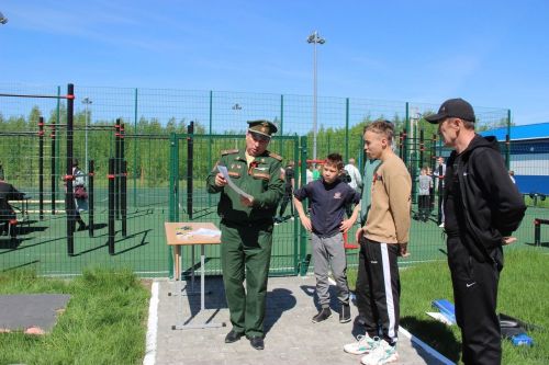 В Тетюшах соревнуются зарничники