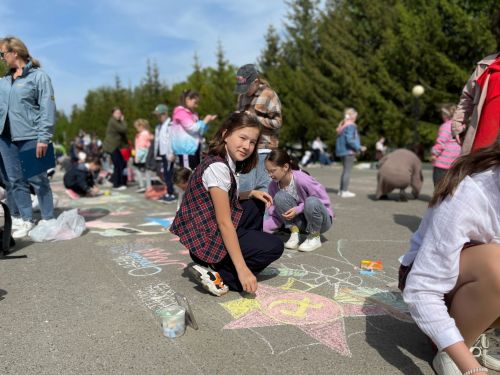 В Тетюшах прошел конкурс рисунков «Победа глазами детей»