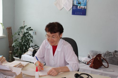 Олы Тархан учас­ток хастаханәсе табибы Дания Фәткуллина табиб булачагын бала чактан ук белгән