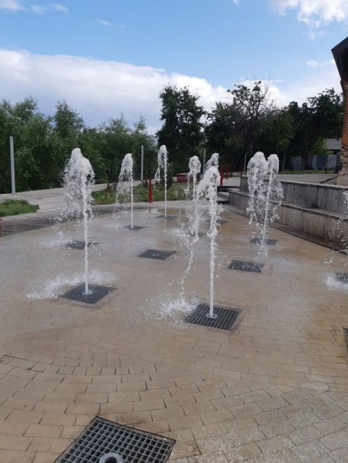 В Тетюшах заработали фонтаны