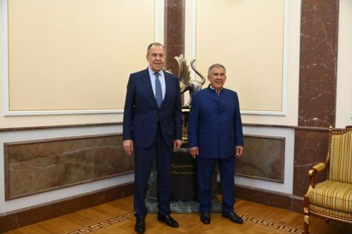 В Казани прошла встреча Минниханова с министром иностранных дел России