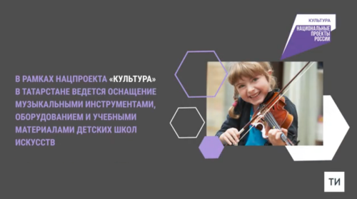 Минкульт РТ: Татарстан лидирует по количеству детских школ искусств в ПФО