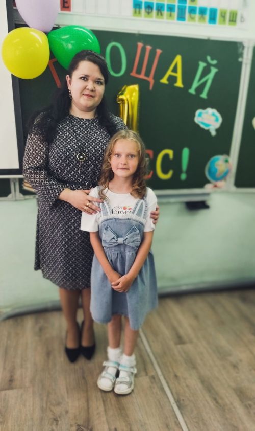 Кувшинова Софья - участница фотоконкурса «Я и мой учитель»