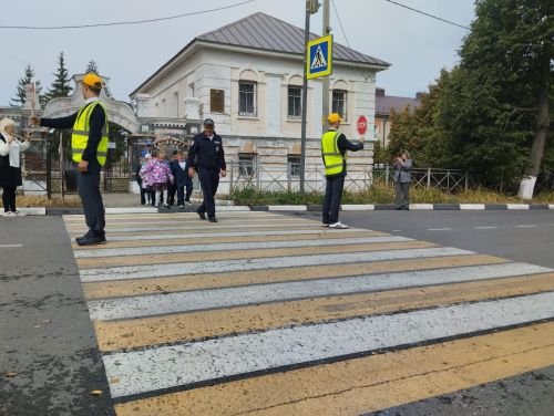 В Тетюшах провели акцию «Безопасный переход»