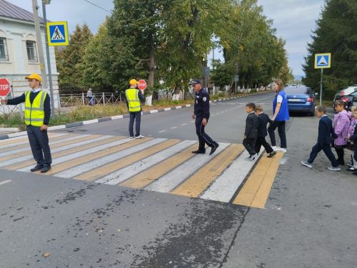 В Тетюшах провели акцию «Безопасный переход»