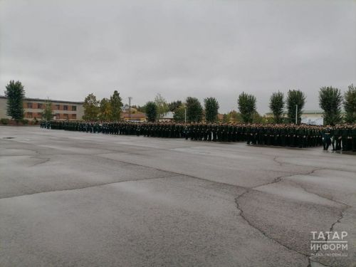 В Казанском танковом училище курсанты приняли присягу