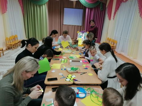 В детсаду «Березка» прошло заседание детско-родительского клуба «Совёнок»