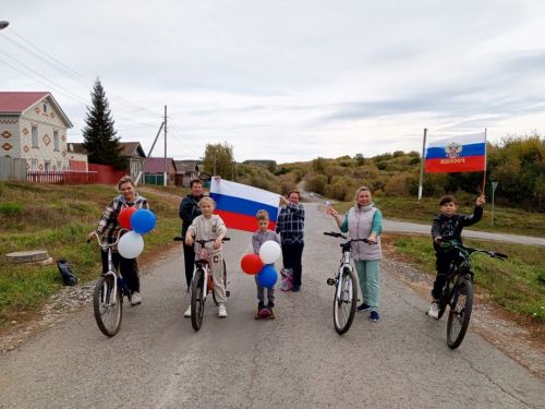 В селе Монастырское организовали велопробег