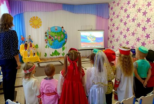 В детсаду «Малыш» провели мероприятие по патриотическому воспитанию