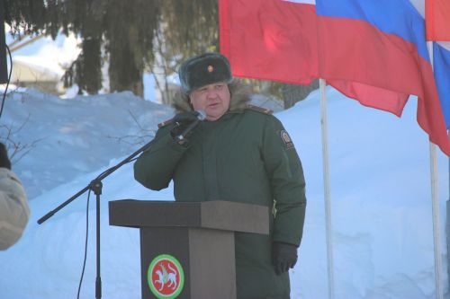 Торжественный митинг, посвященный Дню памяти о россиянах, исполнявших служебный долг за пределами Отечества
