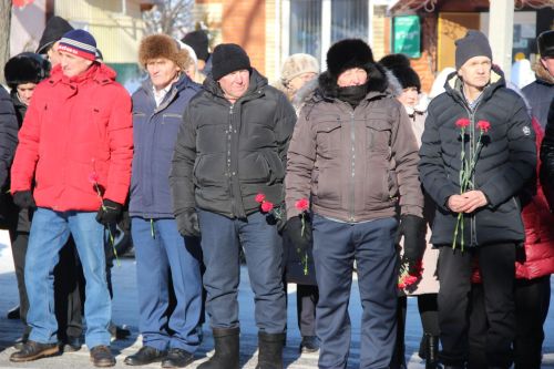 Торжественный митинг, посвященный Дню памяти о россиянах, исполнявших служебный долг за пределами Отечества