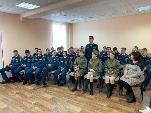 На встречу с тетюшской молодежью пришли ветераны войны в Афганистане