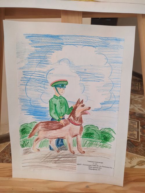 В  Детской школе искусств проводится выставка рисунков по произведениям Мусы Джалиля