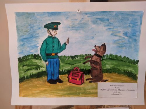 В  Детской школе искусств проводится выставка рисунков по произведениям Мусы Джалиля