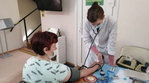 «Точка здоровья» на избирательных участках в Тетюшах