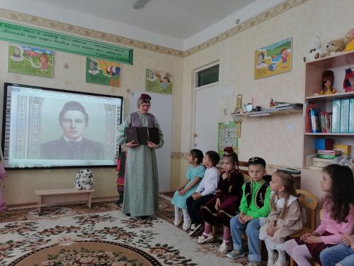 В детском саду «Сказка» города Тетюши прошёл конкурс чтецов «Тукай моңнары”