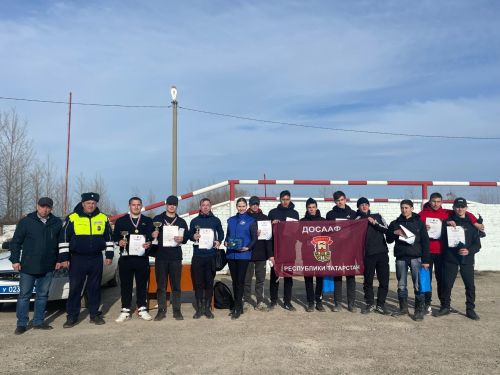 В Тетюшах прошел районный конкурс по автомногоборью среди юношей