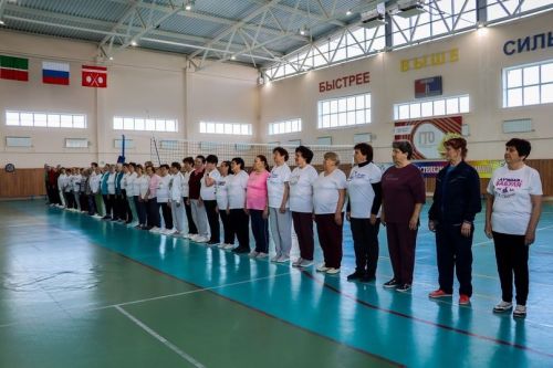 В Тетюшах прошел муниципальный этап Республиканской Спартакиады среди старшего поколения