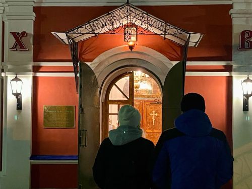 В Тетюшах, в Троицком соборе, состоялось Пасхальное богослужение