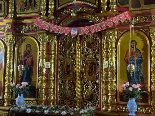 В Тетюшах, в Троицком соборе, состоялось Пасхальное богослужение