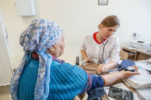 Пожилые сельчане района проходят диспансеризацию в рамках нацпроекта