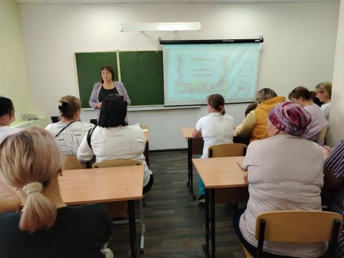 В Нармонской школе состоялось родительское собрание