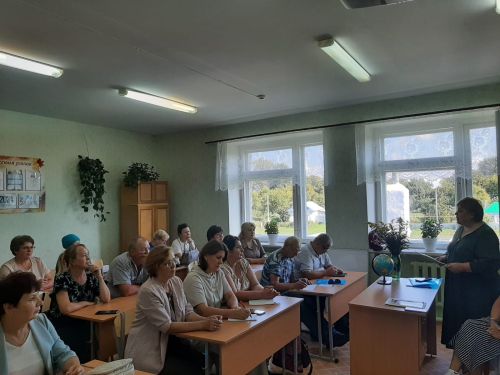 О работе секция учителей химии, биологии, географии в Тетюшском районе
