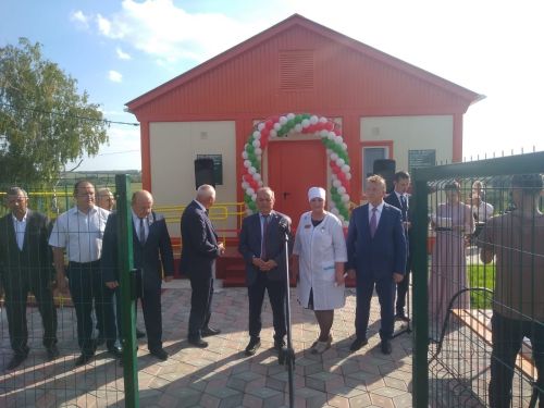 В Тетюшском районе Татарстана открыли два новых модульных ФАП